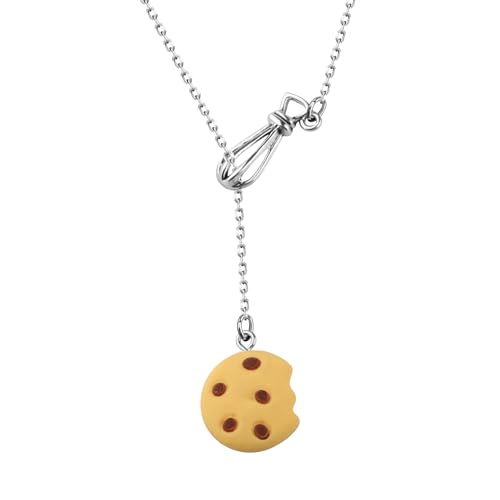 CHOORO Cookie Lover Gifts Baking Jewelry Cooking Gift Pastry Chef Gift Baking Necklaces
