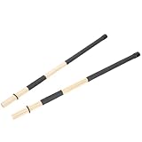STAHAD 1 Paar Holz Drumsticks mit Komfortablem Griff und Praktischem Design Robuste Percussion...
