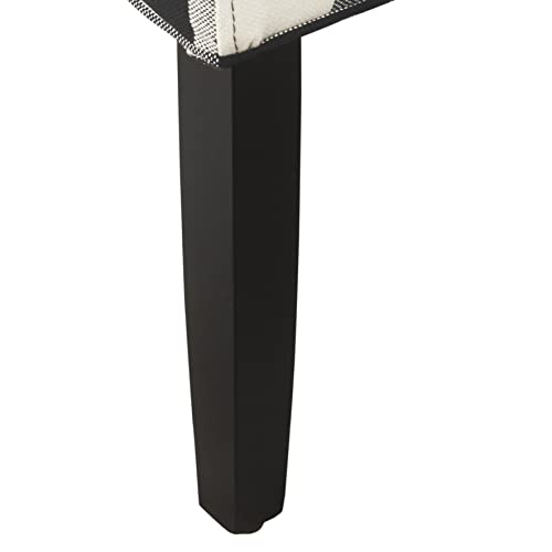 Homepop Parker Accent Chair And Pillow, Black And White #TOP6
