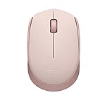 Logitech M171 Wireless Mouse for PC, Mac, Laptop, 2.4 GHz with USB Mini Receiver, Optical Tracking, 12-Months Battery Life, Ambidextrous - Pink