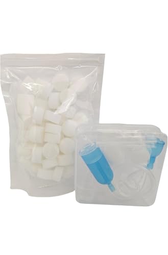 Aspirador nasal para bebe con 3 boquillas anatómicas y 5 recambios de esponja desechable de regalo.