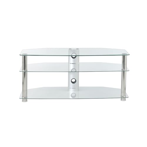 MMT Furniture Designs CL1150 Farbbildschirm-Bodenhalter, 55 Zoll, Chrom,...