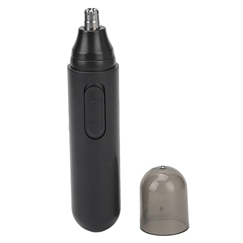 Electric Nose Hair Trimmer for Men and Women, LCD Digital Display USB Rechargeable, Painless Ear and Nose Hair Trimmer Clipper, Battery Operated Trimmers (Black)