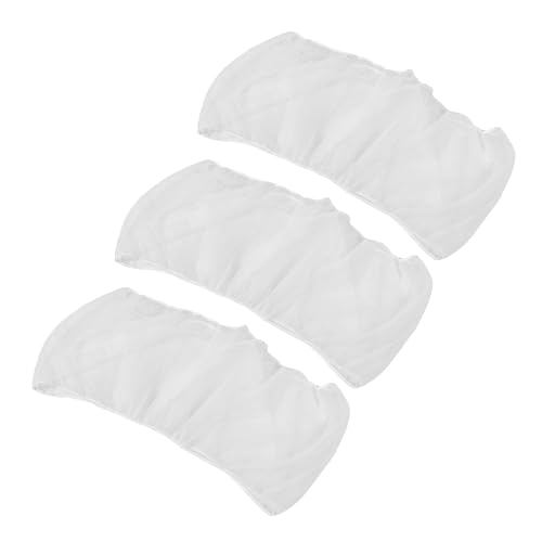 BAZEITFLOW 3 Piezas Cubierta de Jaula para Pájaros XXL Ajustable Malla Transpirable Protectora para Jaulas Redondas y Cuadradas de Periquitos Conure y Loros para Perímetros de Blanca