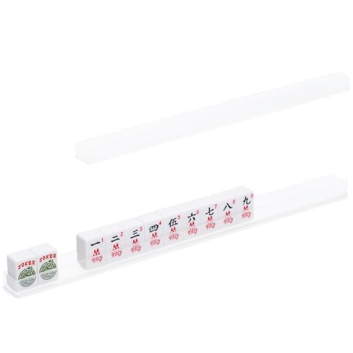 Set de Mahjong Americano Portátil Tamaño Viaje miniatura 5
