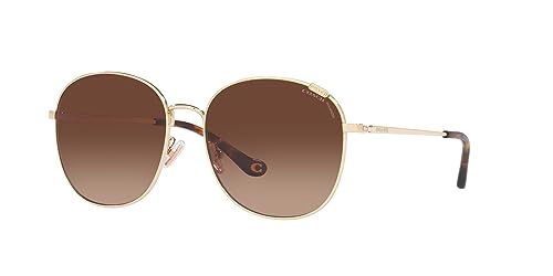Coach Women's Hc7134 Round Sunglasses2
