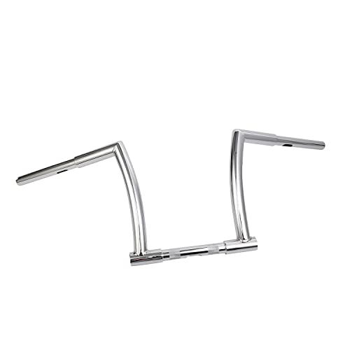 12'' Rise 1-1/4'' Handlebars Z Bar Fit Harley Davidson Road Glide Fltr 2015-2021 Chrome #TOP3