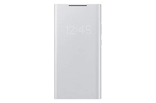 Samsung Official Galaxy Note 20 Series LED View Flip Cover (Silver, Note20 Ultra)