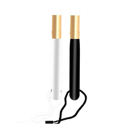 CLISPEED 8Pcs Grafting Eyelash Cleaning Brush Durable Makeup Tools for Face Cleansing and Eye Makeup Application Black Handle Salon Accessories for Smooth Application