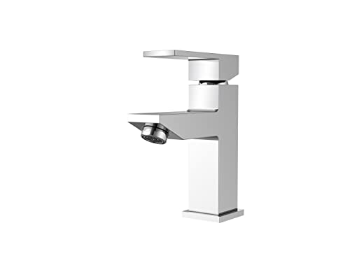 Tuganna Waschtischarmatur Berlin Einhebelmischer Badarmatur mit Flexanschluss, Chrom | 2406209