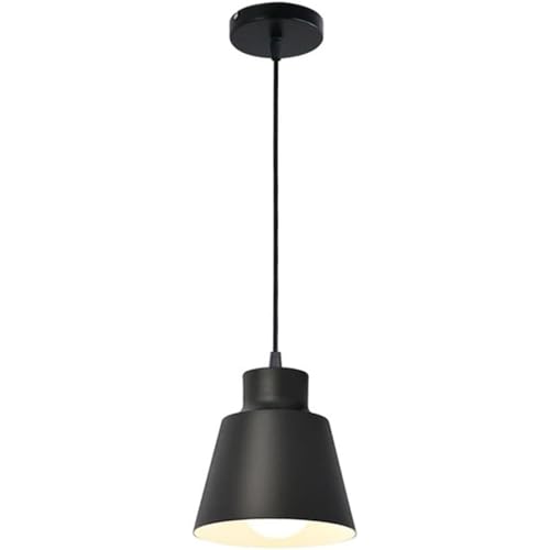 Lámpara de techo industrial con sofisticado acabado negro mate para interiores selectos