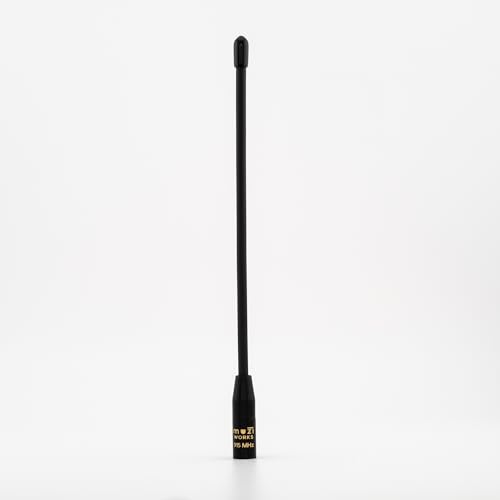 muzi 915Mhz Whip Antenna for LoRa and Meshtastic 17cm Black