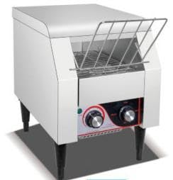 Garvee Commercial Toaster Conveyor 450 Slices/H Heavy Duty Industrial Conveyor Toaster Stainless Steel Electric Oven with Dual Heating Tube 7-speed Adjustments for Bagel Croissant Restaurant Bakery