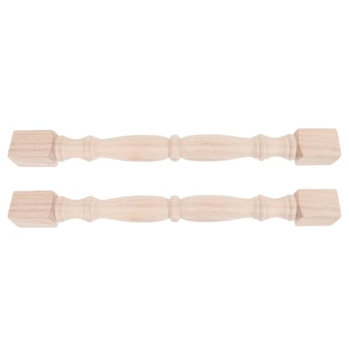 Balaustres de madera para barandilla de terraza: repare listones rotos con postes 40cm
