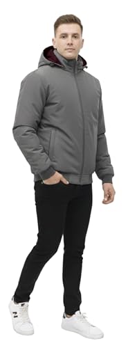 Image of Quark Export Quality Reversible Puffer Jacket in GLD Material best for Winterwear /Hiking /Biking /Camping /Mountaineering /Racing /Climbing /Tracking(Control Temperature up to 3 Degree Celsius.)(3C)