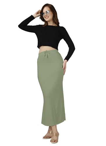 Image of Nexsus Stretchable Saree Shapewear | Petticoat for Women | Cotton Blended | Skirts for Women | Shape Wear Dress for Saree | Available in 80+ Colors and Plus Sizes