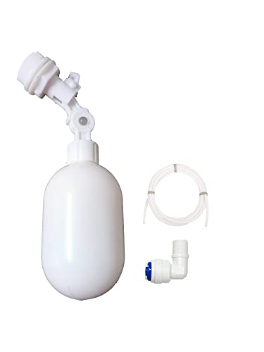 Image of Water Dispenser Jar with Float Valve, Food Grade Plastic, 4L Capacity, Blue