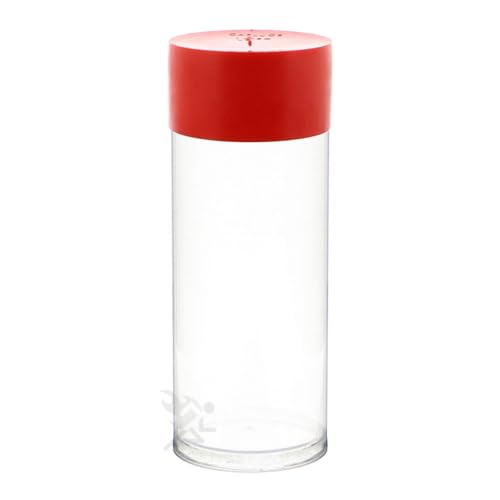 OnFireGuy Capsule Tube for Air-Tite LRG - Model H Coin Capsule Holders | Coin Holder Storage Tube (3pcs Red Cap Tubes)
