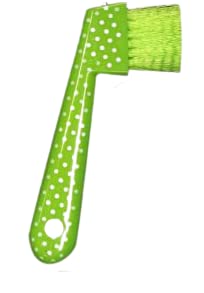 Polka Dot Hoof Pick with Brush Head