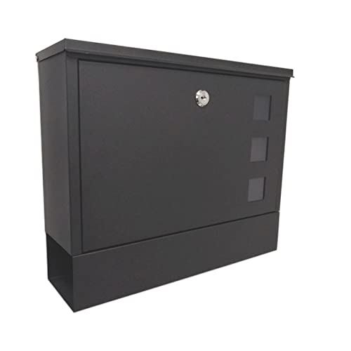 SFQEVHRZ Wall Mounted Post Box Parcel Delivery Box， an Elegant Antique-Style Wall-Mounted Mailbox Complements Traditional and Contemporary Homes