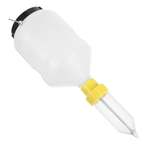 Cabilock Hanging Condiment Squeeze Bottle Commercial Grade Sauce Dispenser with Pump for Ketchup Mustard Salad Dressing Tomato Sauce and Jams Space Saving Hanging Design for Restaurant and