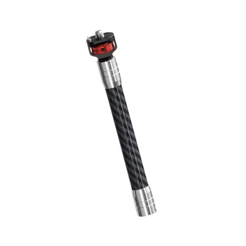 Varilla de extensión 1/4 fibra de carbono para estabilizador de cámara