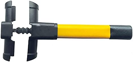 ZEKER Car Steering Lock Universal Fit Maximum Security Steering Wheel Lock for Cars and Vans, Anti-Theft T-Bar Steering Wheel Immobiliser to Deter Thieves and Secure Your Vehicle