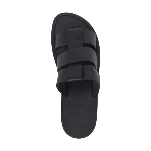 Micah - Leather Double Strap Sandal - Mens Sandals3