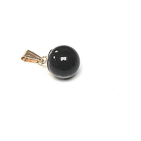 9ct Gold Black Onyx Ball Pendant Cover