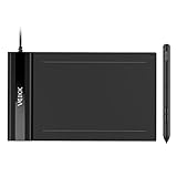Drawing Tablets VEIKK S640 Computer Graphics Tablets, Ultra Thin and Pocket Pen Tablet 8192 Levels Digital Drawing Pad for Computer on Linux/Windows/Mac OS/Android, OSU Gaming Pad