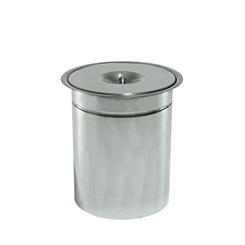 Lixeira Pia Cozinha Embutir Aço Inox 5 Litros