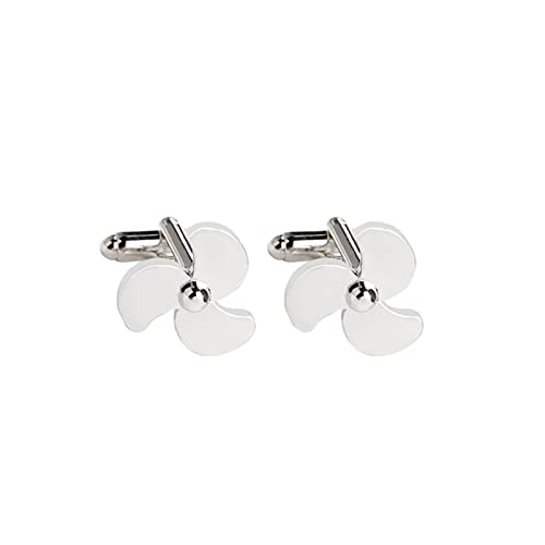 Set de Mancornas para Hombre Daesar Plata Forma Abanico miniatura 1