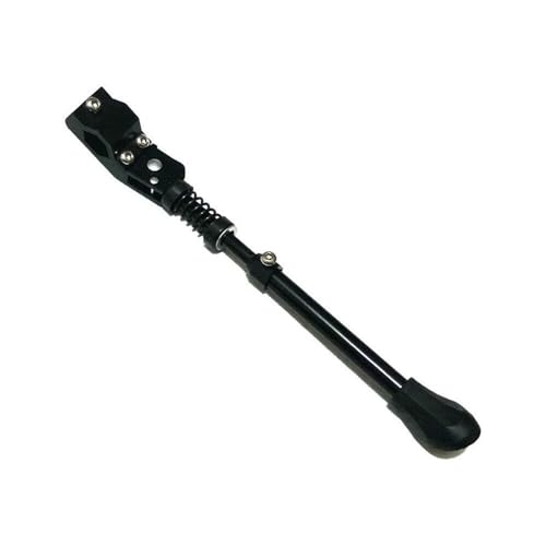 バイク用サイドスタンド キックスタンド アルミサイドキックスタンド フットブレース マウンテンバイクサポート 26-36cm ロードバイク駐車場用 調節可能な自転車