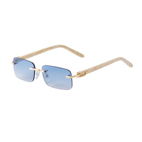 Lunettes de soleil en acétate haut de gamme au design rectangulaire épuré