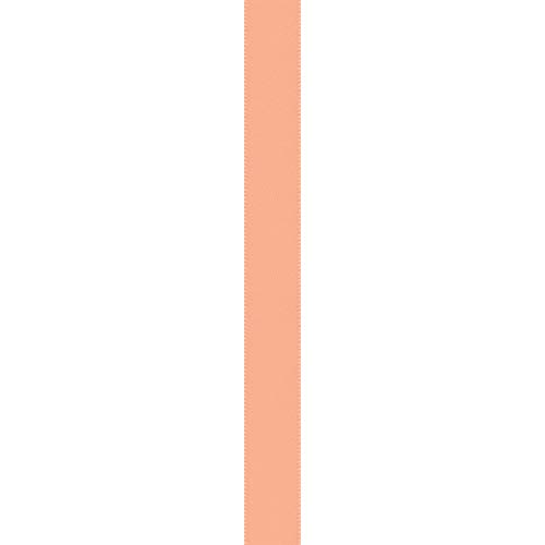 Image of Berwick Offray 808755 5 /8 inch Wide Single Face Satin Ribbon, Tangerine Coral Orange, 6 Yds