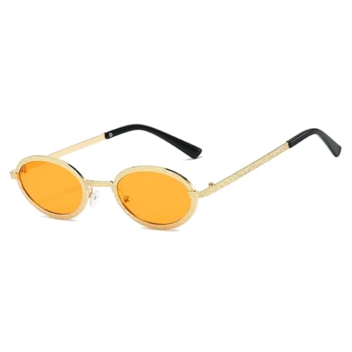 Lunettes de soleil ovales vintage pour vos sorties d'été et festivals en plein soleil