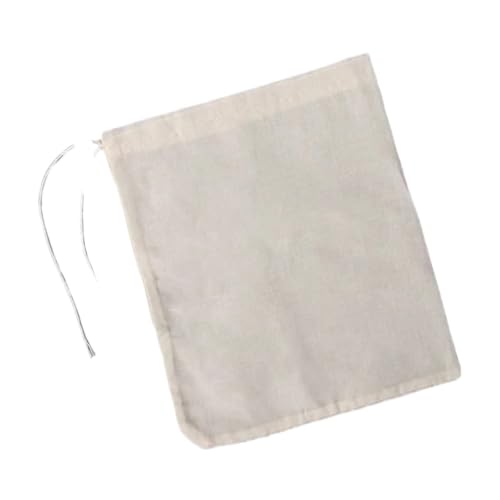 Bolsas de muselina de algodón orgánico para colar alimentos sin residuos, pack de 16 piezas