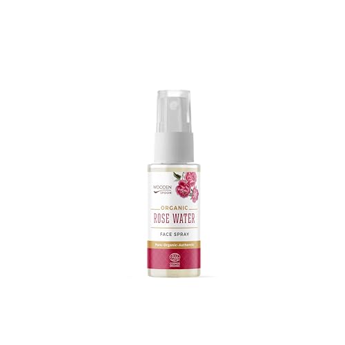 WOODEN SPOON Agua de rosas orgánica 100% rosa Damascena 50ml