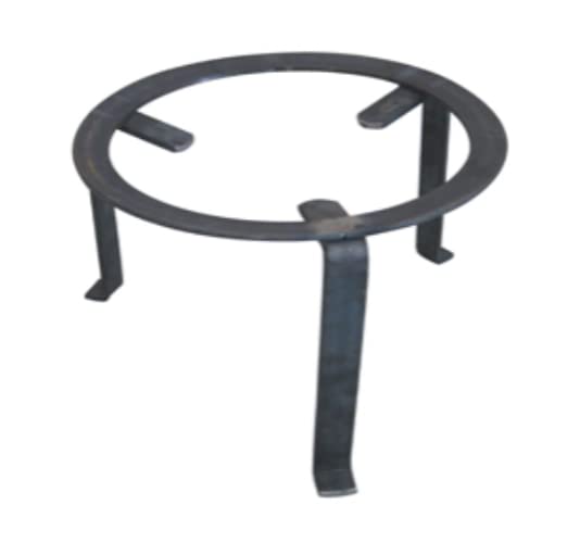 Treppiedi in ferro per Camino Ø cm 35
