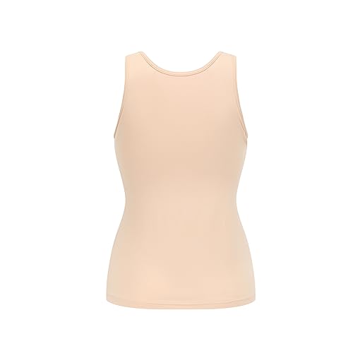 Image of Womens Modal Built-in Bra Padded Camisole Yoga Tanks Tops