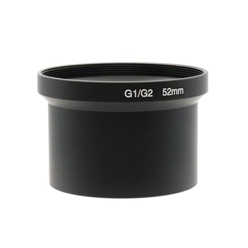 PowerShot G1 & G2�J�����pCanon�p52mm�����Y�A�_�v�^�[�`���[�u �����Y�t�B���^�[�A�_�v�^�[�`���[�u �D�ꂽ