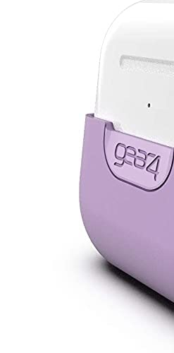 ZAGG Gear 4 Apollo Protective Case for Airpods Pro Slim, Silicone, Wireless Charging, (Purple), neon pink - Image 2
