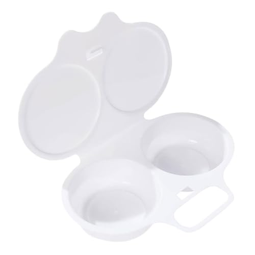 SOLUSTRE Microwave Egg Cooker Egg Steamer for Poached Eggs Efficient Kitchen Accessory for Quick and Cooking Egg Maker Tool