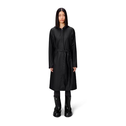 Amazon.com: RAINS A-Line Longer Jacket for Women – Water-Resistant