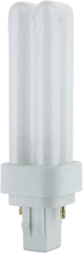 Sunlite PLD13/SP41K 13-Watt Compact Fluorescent Plug-in 2-Pin Light Bulb, 4100K Color