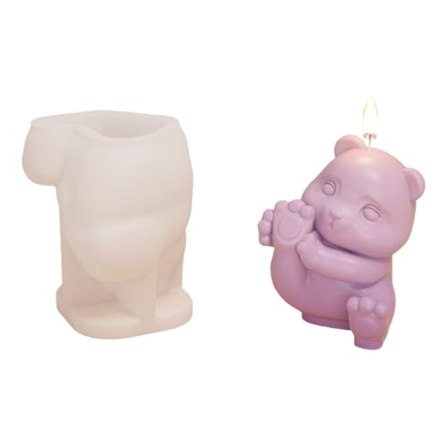 Moldes de silicona para velas, duraderos y fáciles de liberar, material de grado alimenticio para velas de bricolaje, decoración de pasteles, manualidades en el hogar, fabricantes de velas, horneado
