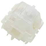 Gateron KS-3X1 ホワイトスイッチ 5ピン 35gf RGB LED メカニカルゲームキーボード用 MX(36PCS)対応