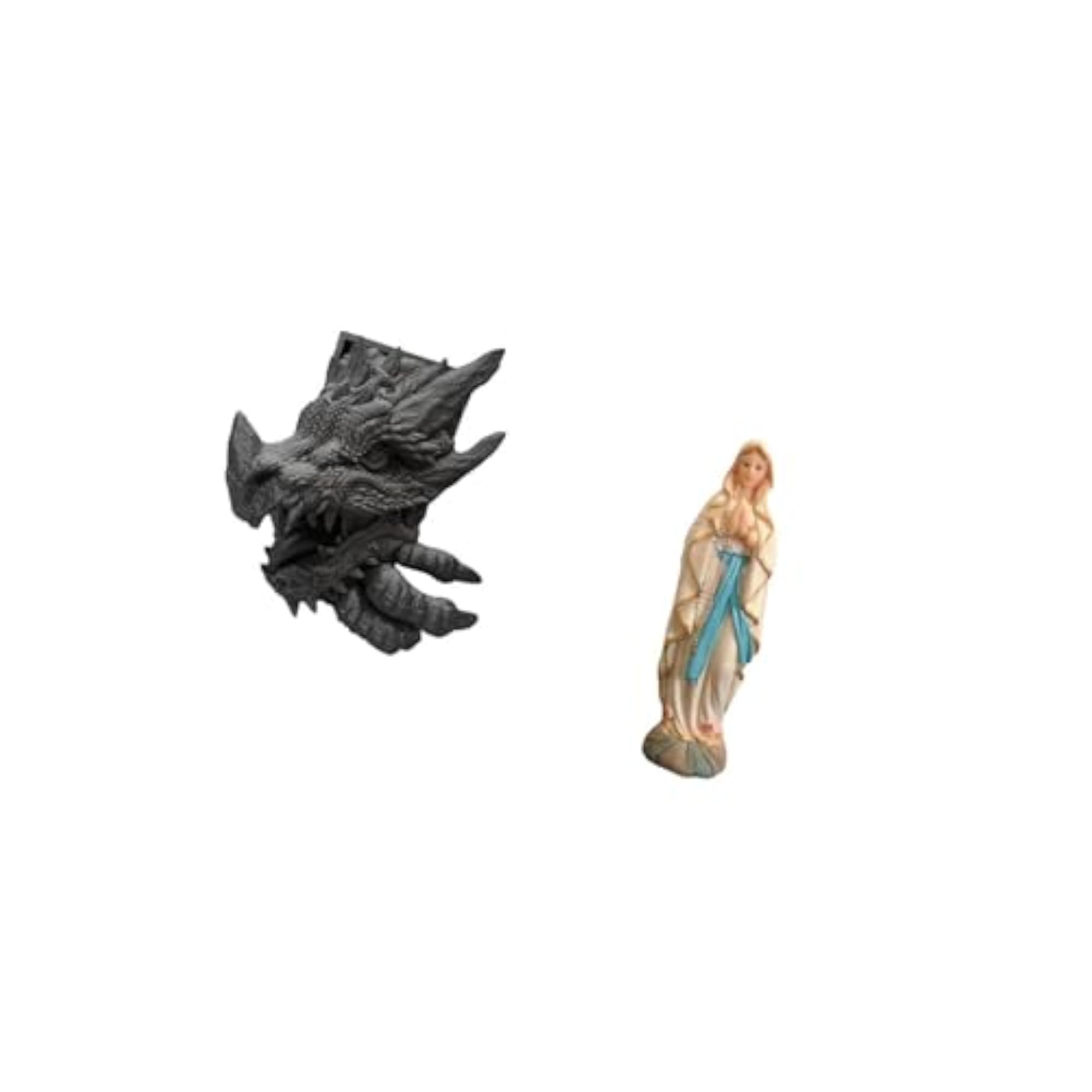Dragon Statue Bookend Decorative Artwork Figurine