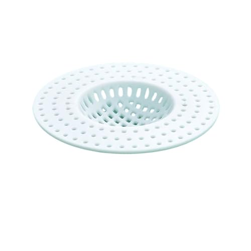 Tapa de desagüe de piso de baño de acero inoxidable/plástico, tapón for atrapar cabello de la ducha, filtro de fregadero de cocina, herramienta de colador de malla for fregadero(Bianco)