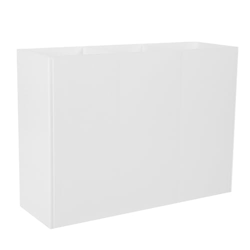 Support de parapluie mural blanc peu encombrant pour rangement entrée